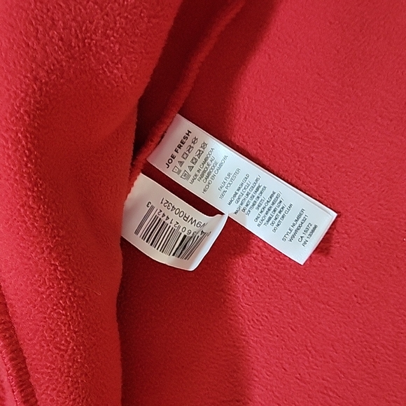 JF RED TEDDY JACKET XL - Picture 9 of 12